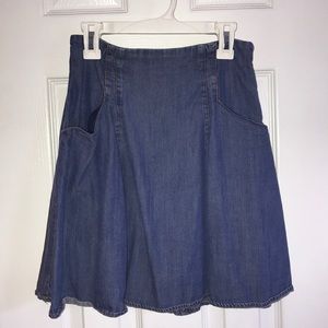 Urban outfitters high waisted jean shirt